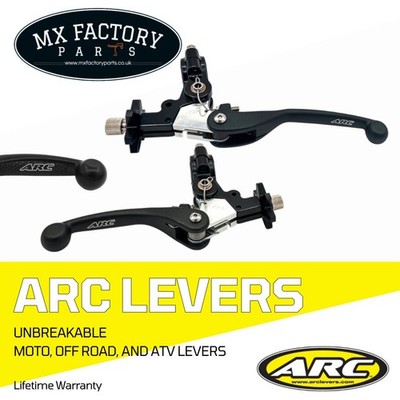 ARC Universal Kupplung & Bremsen Set MC8 & Klapphebel Memlon Textur Pit Bike Evo