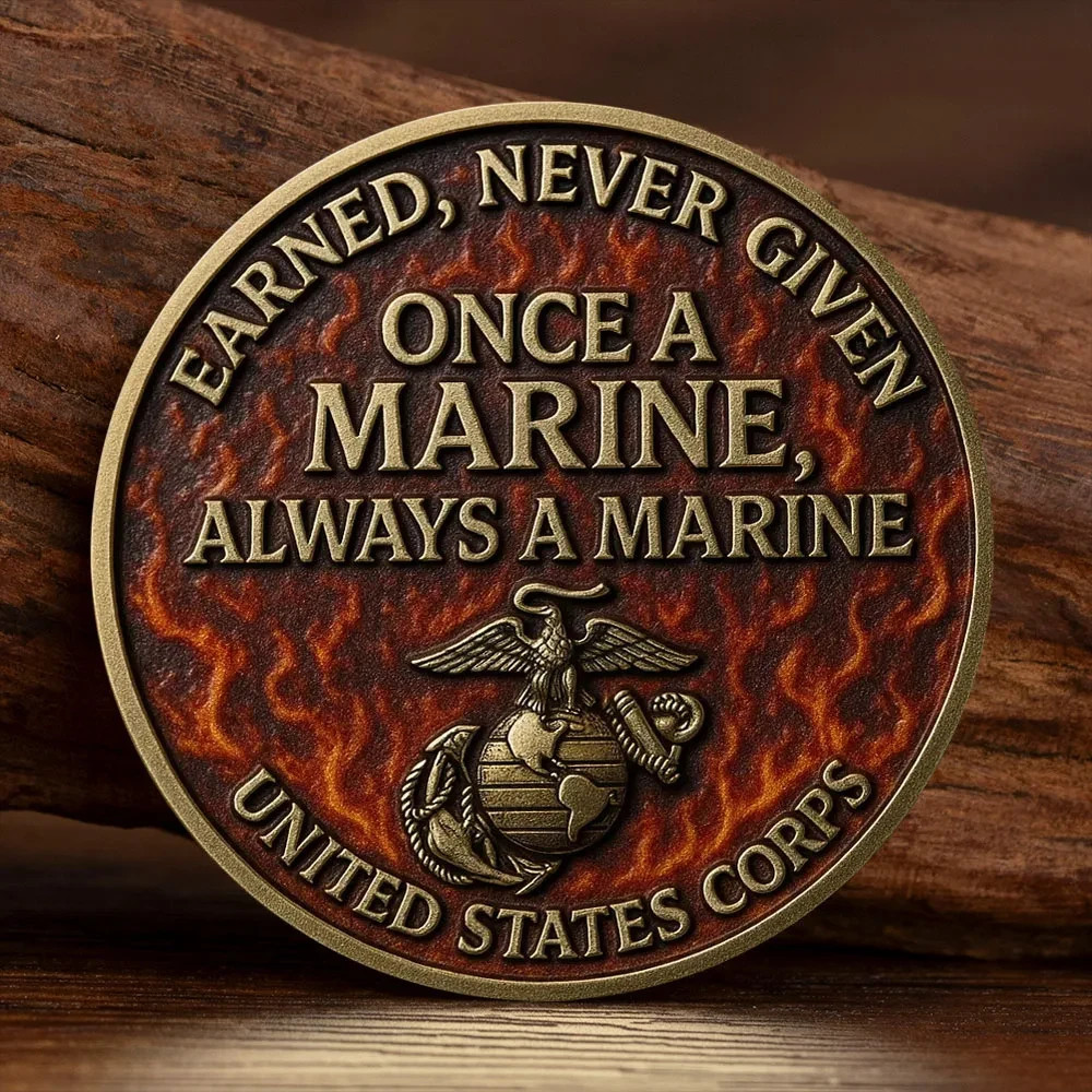 U.S. Marine Corps USMC Commemorative Challenge Coin Military