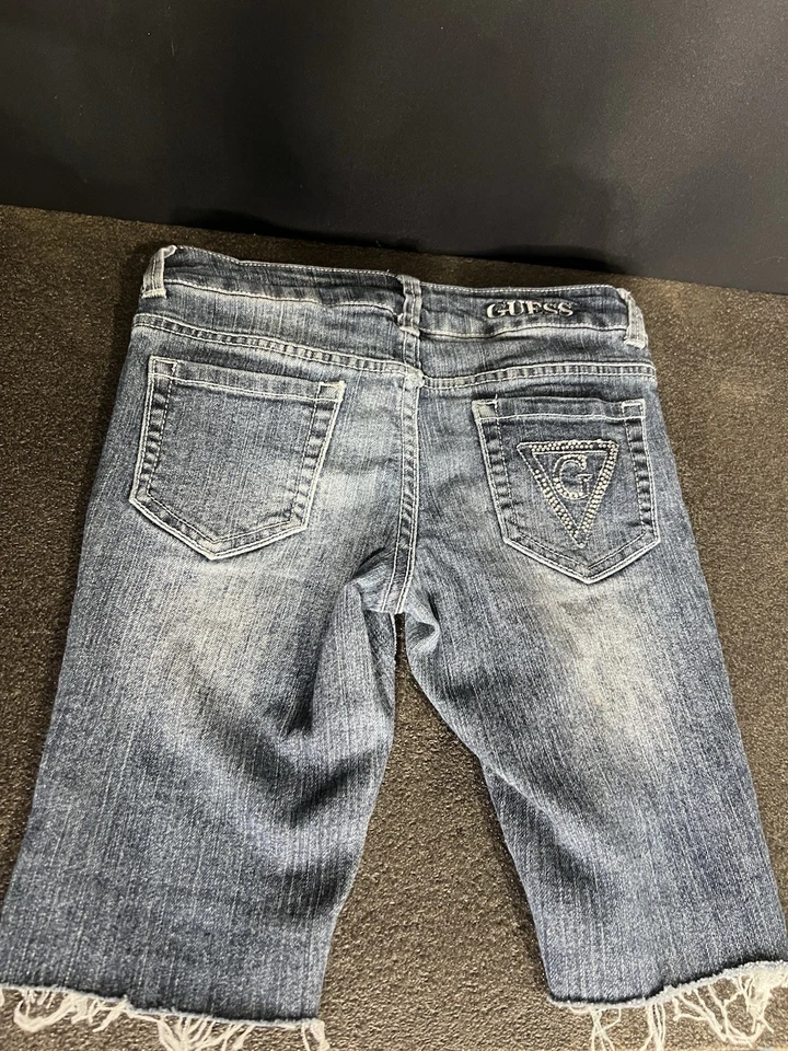 Jeans. Two Pair Of Girls Shorts. Size 10. Guess & Glo. #009 - Image 4 of 4