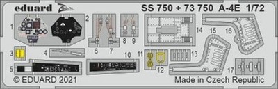Eduard 73750 1/72 A-4E Für FJM & Hobby 2000 (Vorbemalt)