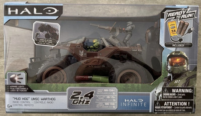 Halo Infinite RC UNSC Warthog Mud Hog Rock Climber Remote Control Vehicle New