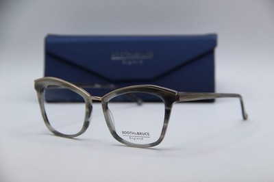 NEW BOOTH & BRUCE BB1812 OYSTER SHELL GREY AUTHENTIC EYEGLASSES W/CASE 51-18