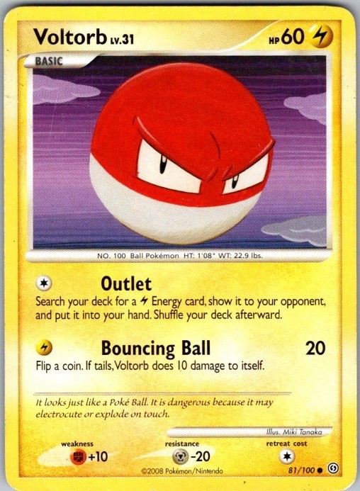 Stormfront #81/100 Voltorb (81)