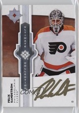 2022-23 Upper Deck Ultimate Collection Emblems Felix Sandstrom #UE-FS Auto gz3
