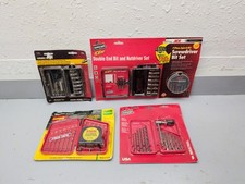 NOS HANSON COBALT DRILL SET VERMONT AMERICAN DRILL & DIE SET, NUT DRIVER SET USA