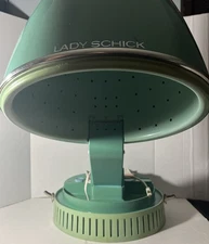 Vintage Lady Schick Capri  Consolette Portable Hair Dryer Model 315 with manual