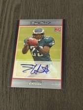 2007 Bowman Chrome Autographs BC70 TONY HUNT Auto Signed Baseball Card Rookie RC. rookie card picture