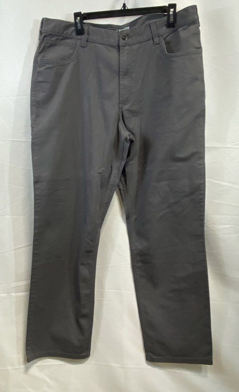 Carhartt Men's Rugged Flex Relaxed Fit Canvas Work Pants Gray 38x32 NWT