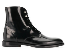 Scarosso Eva lace-up boots Black calf leather Eva lace-up boots - size 38