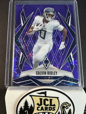 2025 Panini Phoenix - Calvin Ridley #147 Purple Winter /249