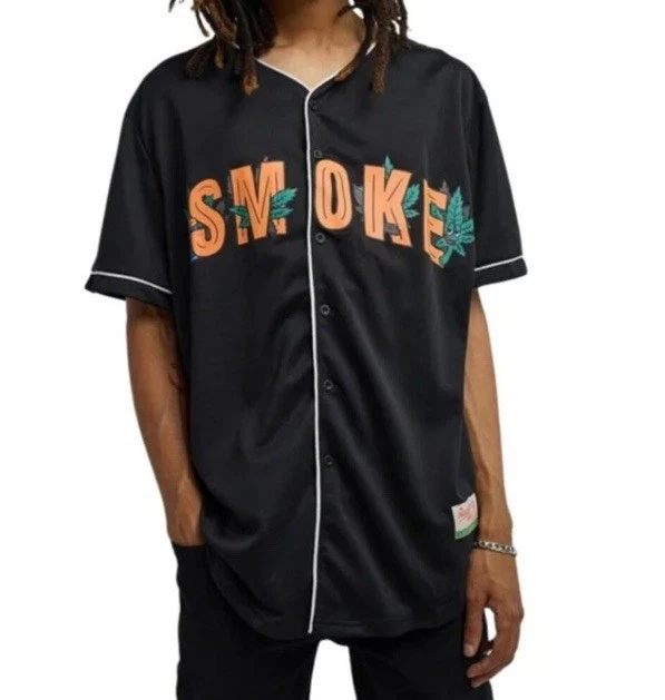 Reason Men Smoke Baseball Jersey (Black)