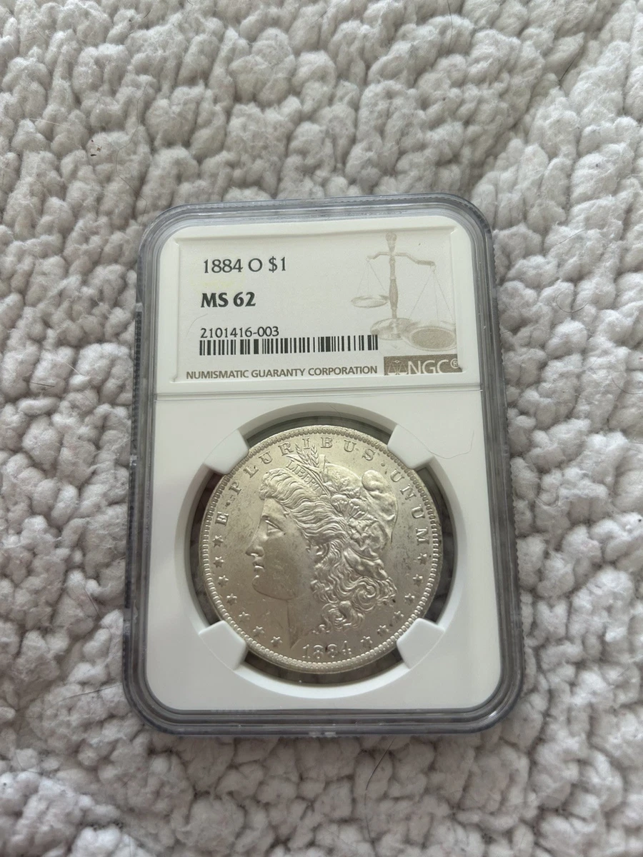 MS 62 Graded 1884 Year Morgan US Dollars (1878-1921) for sale | eBay