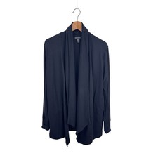 Athleta Pranayama Restore Wrap Black XS Sweater