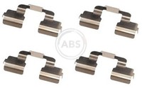 ZubehöRsatz Scheibenbremsbelag A.B.S. 1797Q FüR Rcz 3008 C4 Peugeot CitroËN 5008