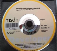 Microsoft Visual Studio Premium 2012 Full Ver & Agents w/ Product Key License