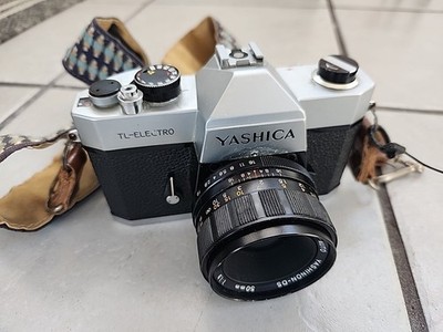 Yashica TL Electro  35 mm SLR Camera 50mm F/1.9 Tested -Benefits  Charity