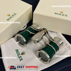 Rare Rolex Green Lacquer Engraved Opera Binoculars  Display VIP Gift Piece/ Bid — photo 1