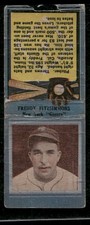 EMPTY FREDDY FITZSIMMONS NY 1934 DIAMOND MATCHBOOK NO STRIKER/MATCHES TPHLC-4009