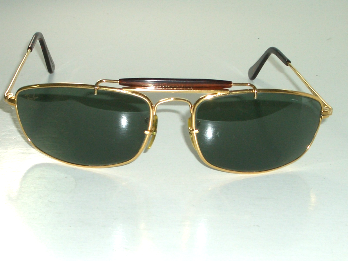 VINTAGE B&L RAY-BAN W1709 GOLD 1994/96 OLYMPIC GAMES G15 WRAP