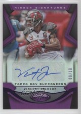 2016 Certified Mirror Signatures Purple 9/10 Vincent Jackson #M-VJS Auto 0a6