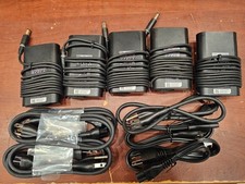 DELL 65W 7.4mm AC Power Supply Adapter Charger 03F1CN Lot of 5 0JNKWD