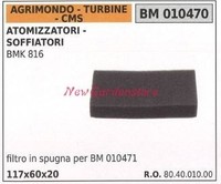 Luftfilter Agrimondo Motor SprüHer GebläSe Bmk 816 010470