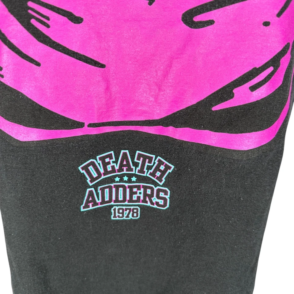 Camiseta Mishka Death Adders Para Hombre Grande Negra Estampado Gráfico Algodón Manga Corta Foto 2 de 4