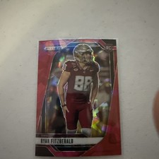 2025 Panini Prizm Draft Picks - Ryan Fitzgerald #27 Red Ice Prizm (RC)