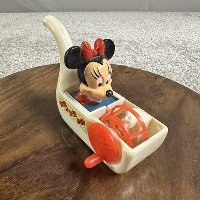 Vintage 1980 s Disney Mickey Mouse Bubble Blower Boat Rub a Dub Vintage