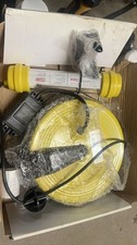 13 Watt Flourescent Work Light W Spotlight 50 Metal Reel Bayco Sl-827