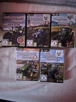 Farming Simulator 2011-2022 OVP Mit Handbücher Und Karten