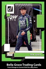 2023 Panini Donruss Erik Jones #59 Petty GMS Lime Green NASCAR