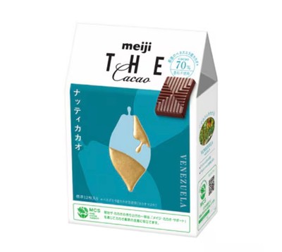 Meiji The Cacao Nutty Cacao Chocolate Venezuelan Cacao 42g