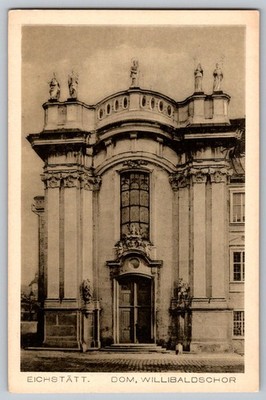 Postcard - Eichstatt. Dom, Willibaldschor