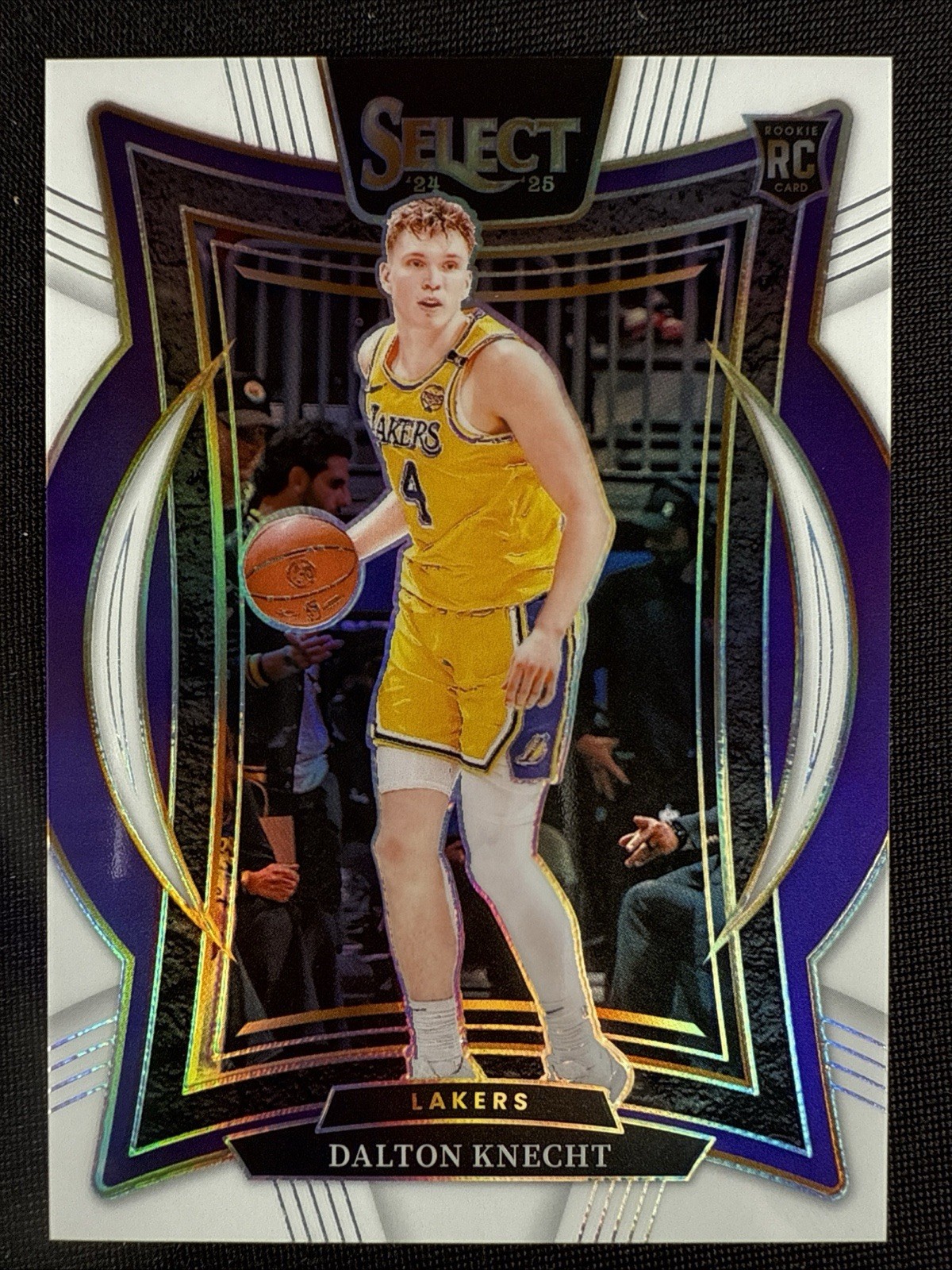 Dalton Knecht Rookie Card RC 2024-25 Panini Select White Prizm /149 #91