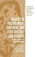 Advances In Prostaglandin, Leukotriene, And Other Bioactive Lipid Research Zelih
