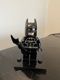 LEGO BATMAN Minifigure 2006 Bat002 Black Suit Black Mask W/Cape 7783 BATMAN