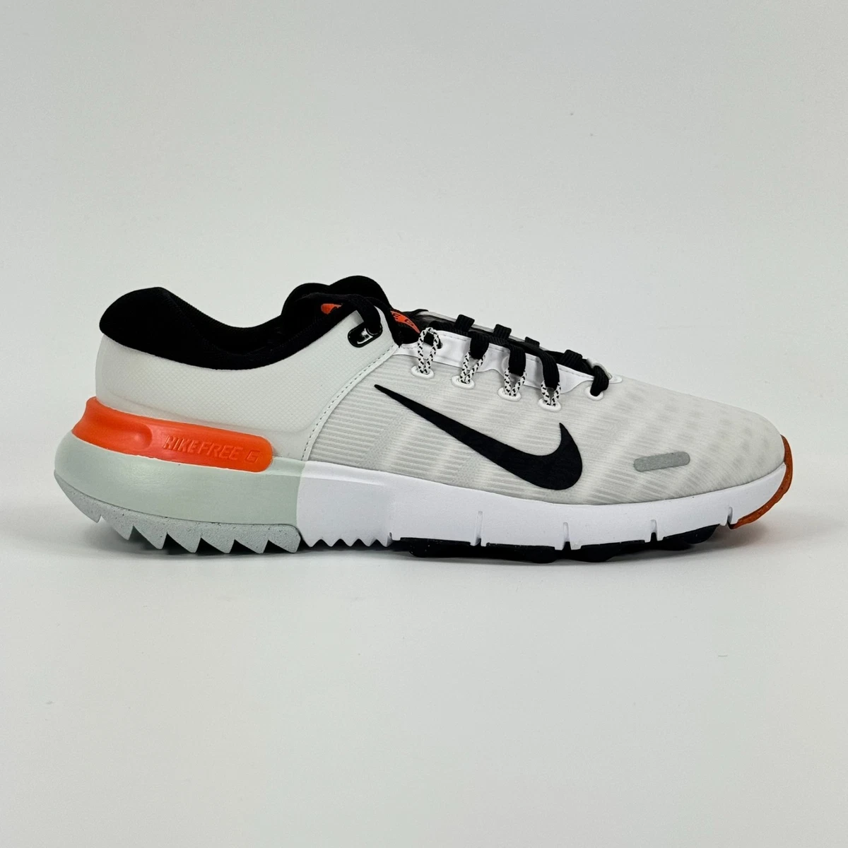 Nike Free Golf Next Nature White Safety Orange Black for 