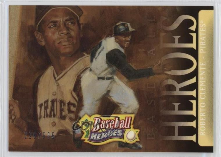 2005 Upper Deck Baseball Heroes 228/575 Roberto Clemente #170 HOF 1c71