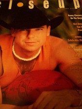 Kenny Chesney Covers CMA Closeup Trade Magazine 2002 Johnny Cash 