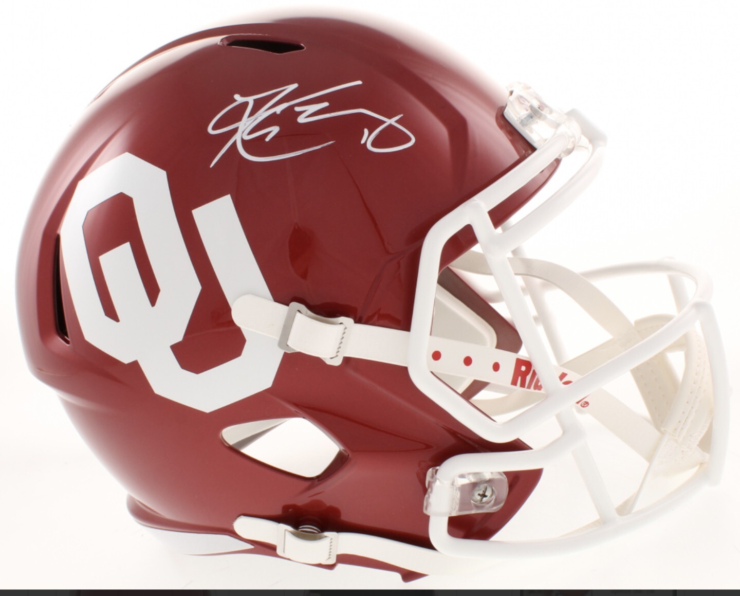 Kyler Murray Autographed Signed Oklahoma Sooners Full Size Helmet Certified JSA Oklahoma OU 