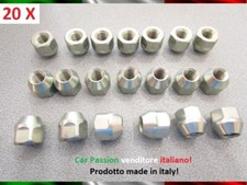 Kit 20 bulloni fissaggio ruota per MAZDA MX5 MX6 gomme cerchi ferro lega Farad