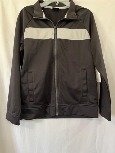 Athletic Works Boys Track Jacket Black Sizes M 8, Large 10-12 New - Picture 2 of 3