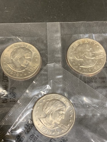 Monedas de dólar 1979-P, S&D Susan B. Anthony sin circular - Imagen 7 de 9