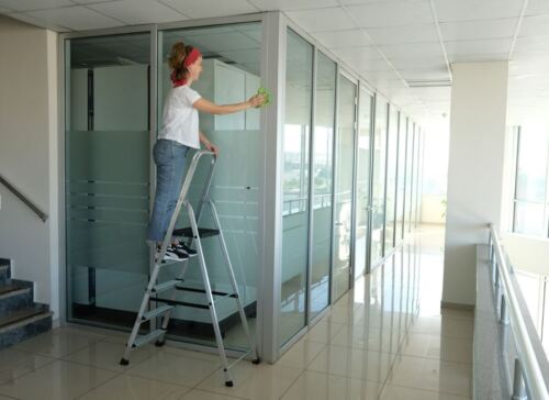Angebot Premium Stufenstehleiter Haushaltsleiter Klappleiter TÜV-EN Alu 150kg - Bild 12 von 36