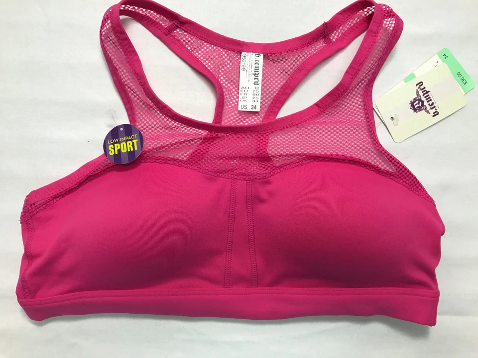 Sutiã esportivo B.TEMPT'D BY WACOAL ESCOLHA SUA COR E TAMANHO MSRP $36 ESTILO #952199 - Imagem 3 de 4