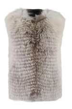 The Row Fox Fur And Wool Gilet Us 2 Uk 6