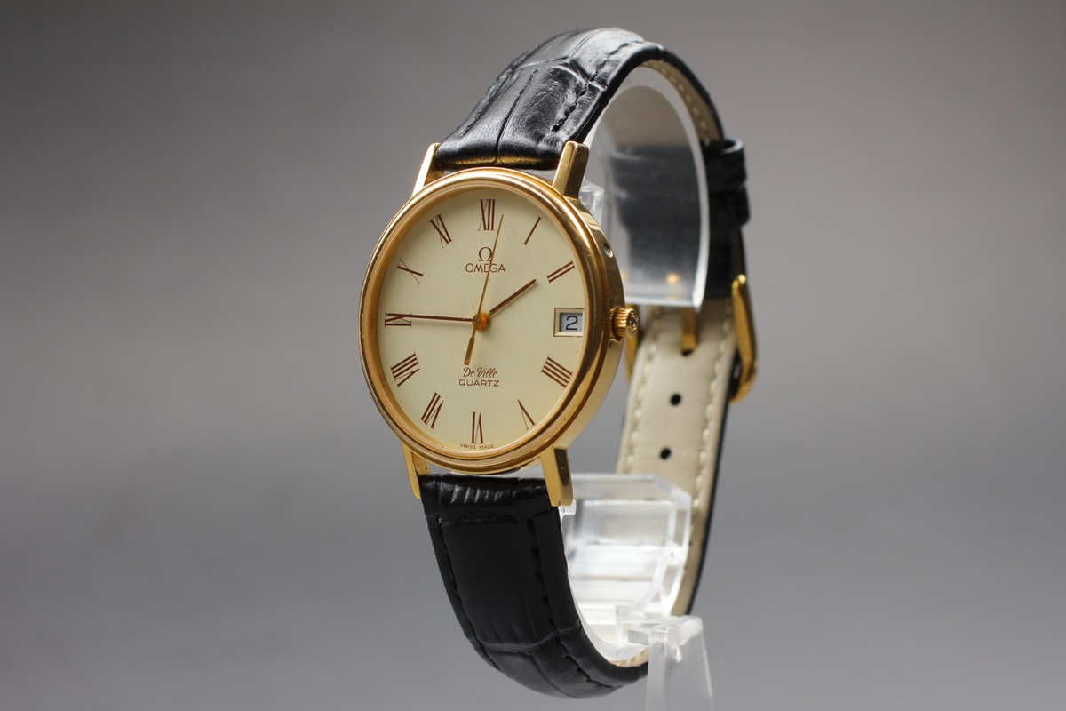 OMEGA Deville cal.1332 クォーツ Omega DeVille Quartz / Two-tone dial / Cal. 1332 / Vintage