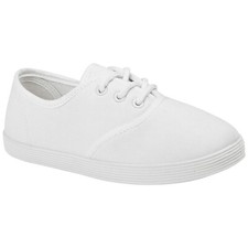 KIDS PE PUMPS UNISEX CHILDREN BOYS GIRLS BACK TO SCHOOL TRAINERS PLIMSOLLS SHOES