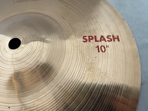 Paste 2002 Splash 10" Cymbal, Read Description, Ships Free - Picture 3 of 15